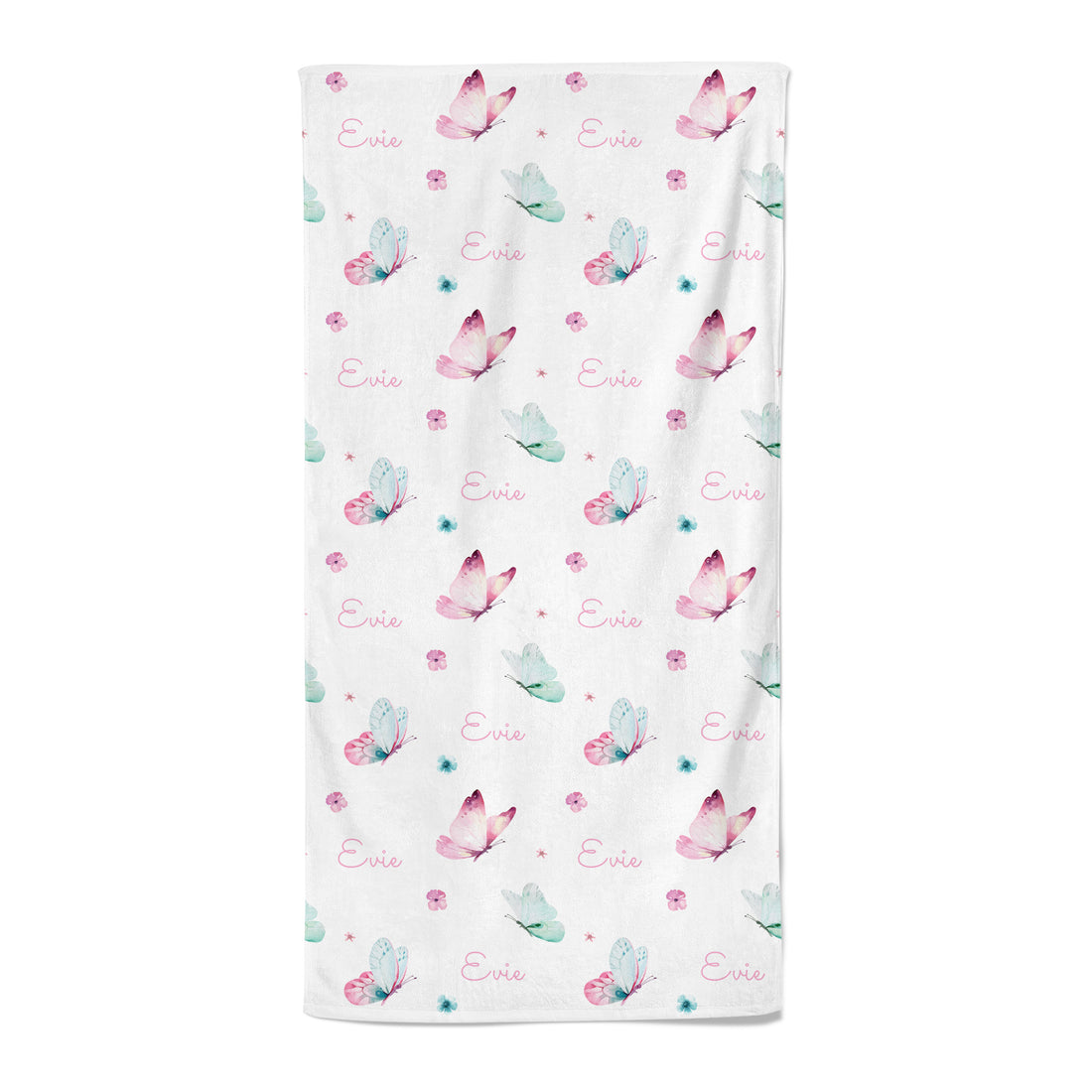 Butterflies - Personalised Towel