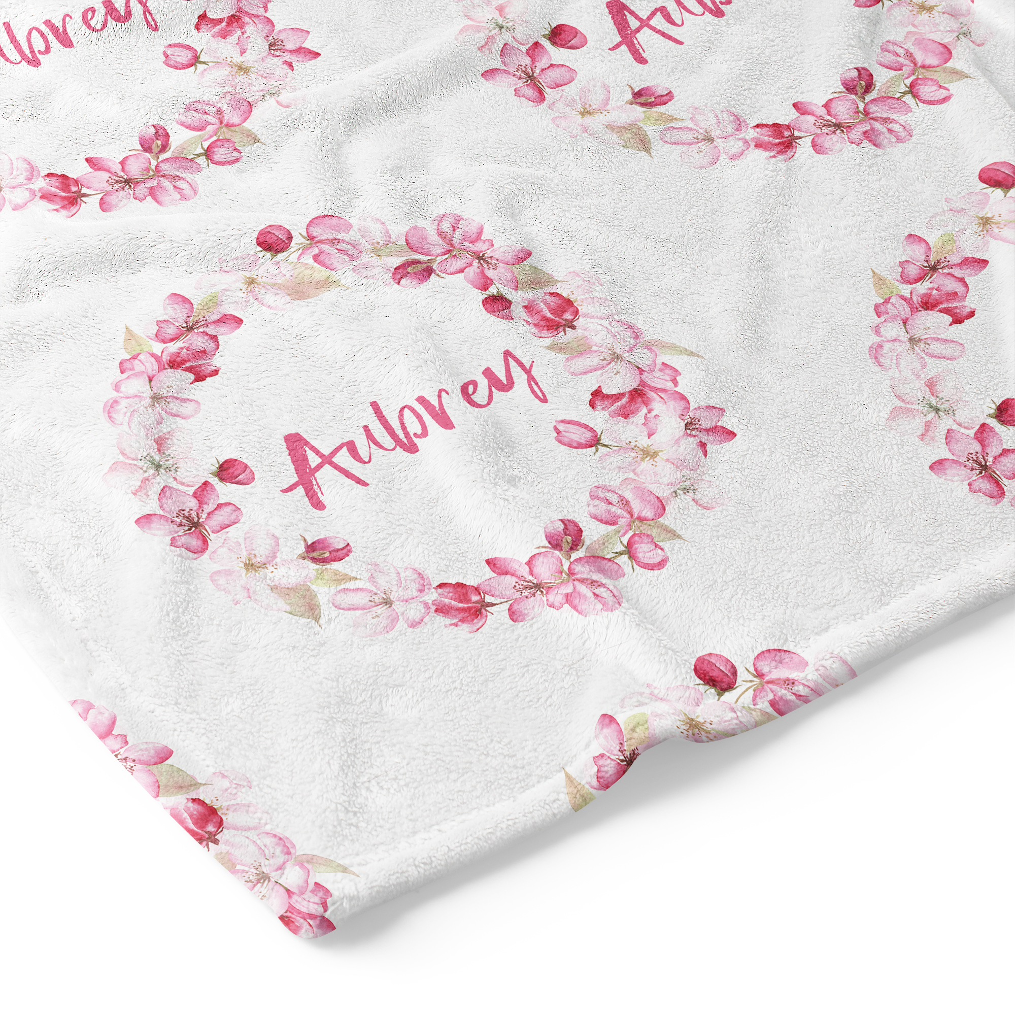 Apple Blossom - Personalised Keepsake Blanket