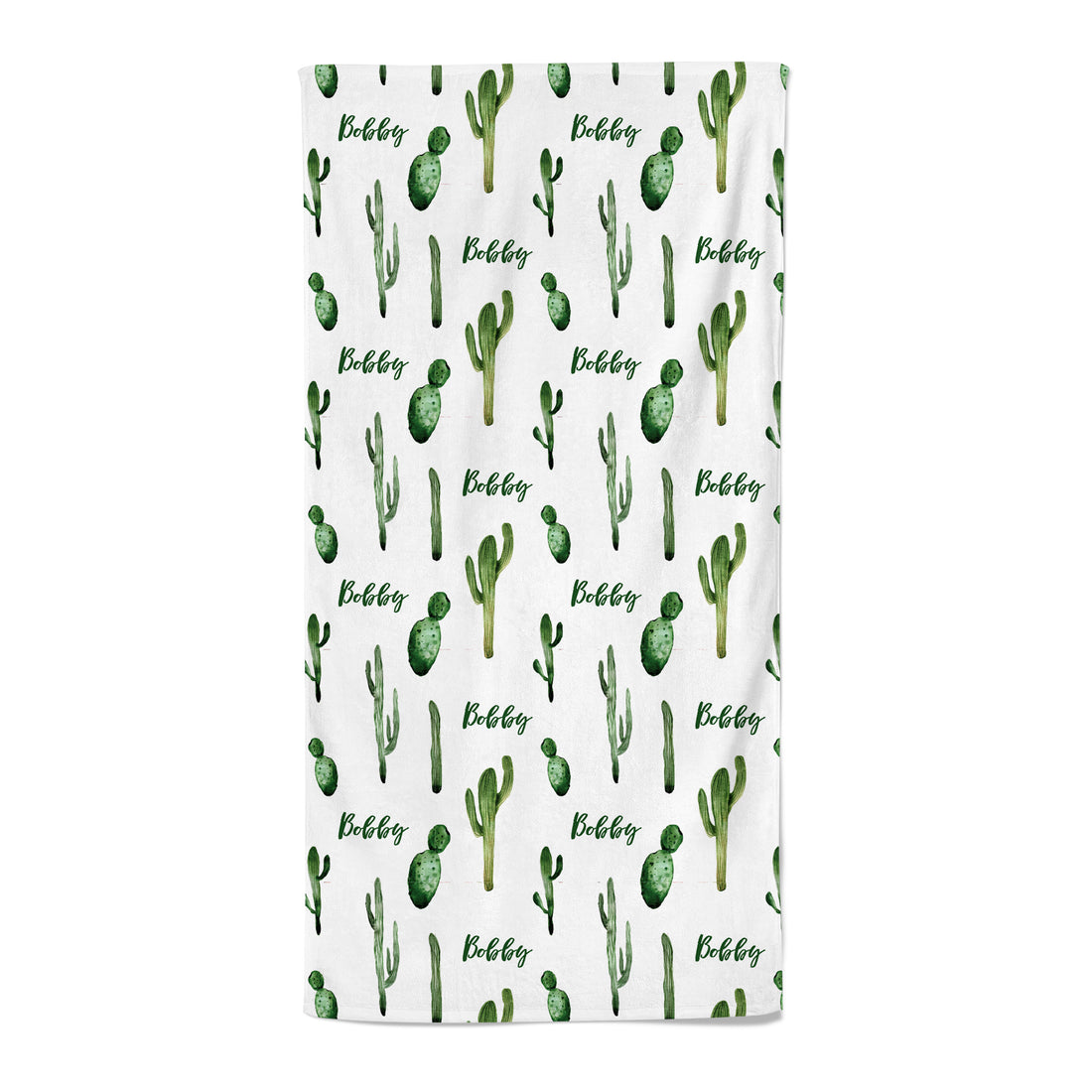 Desert Cactus - Personalised Towel