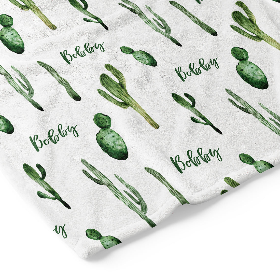 Desert Cactus - Personalised Keepsake Blanket