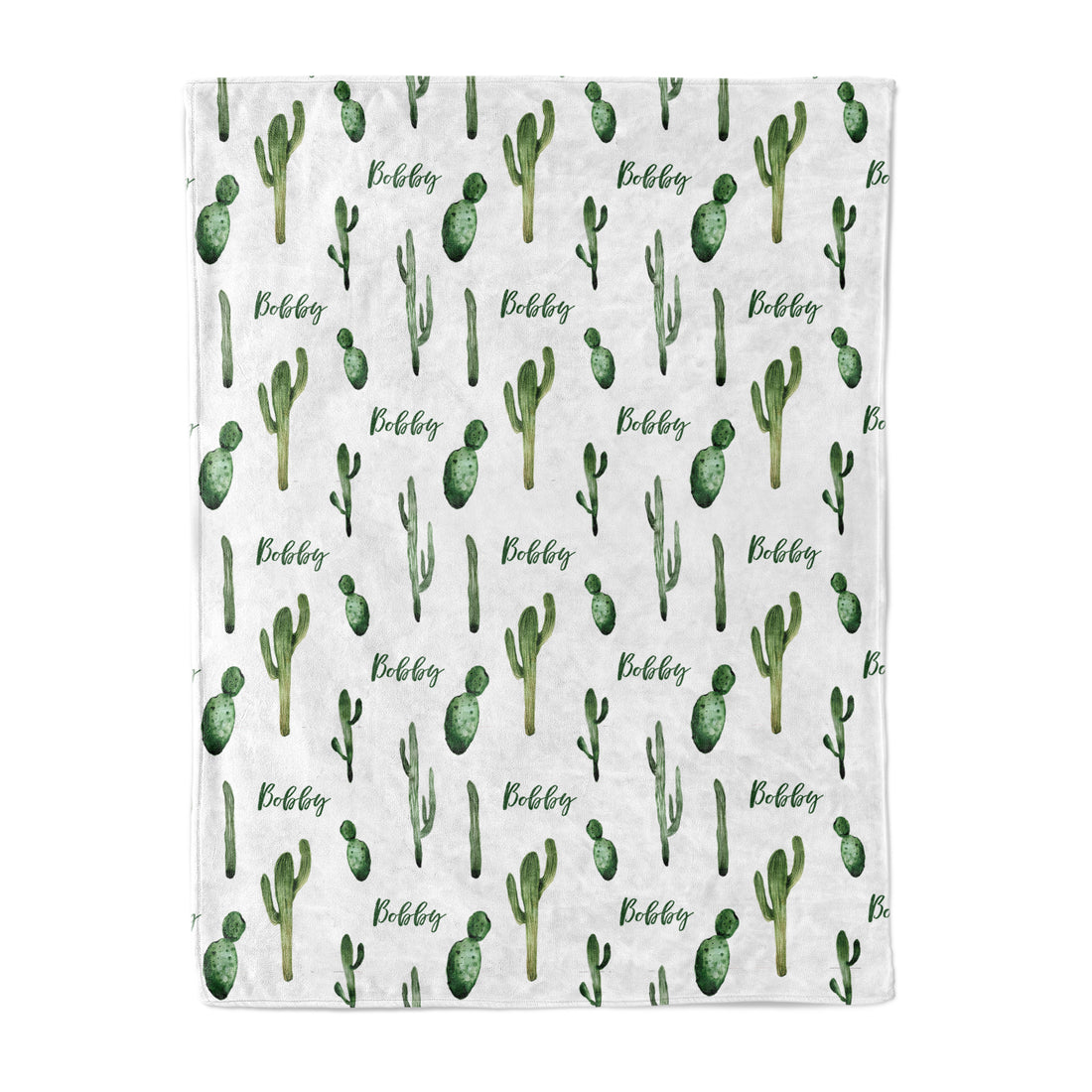 Desert Cactus - Personalised Keepsake Blanket