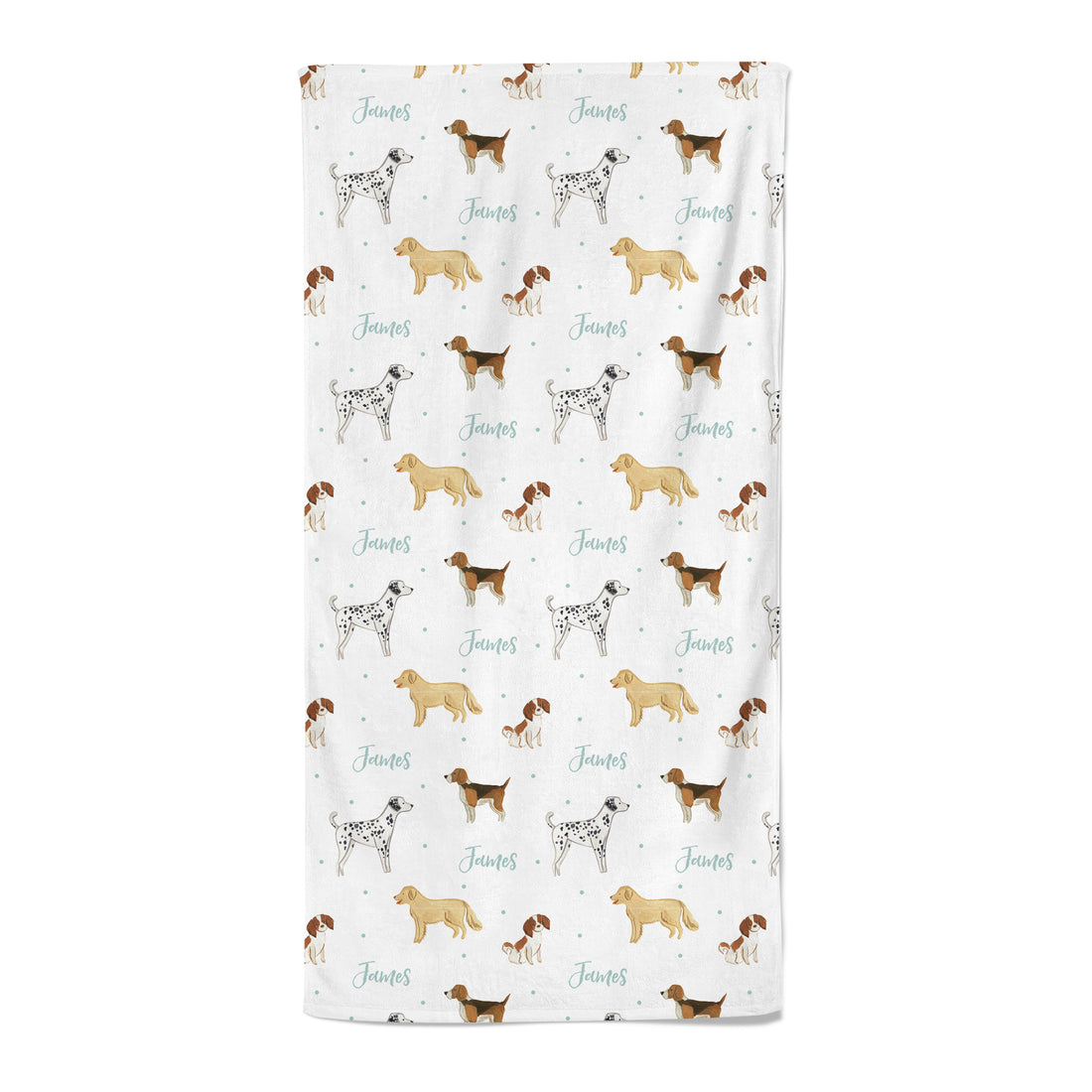 Puppy Dogs - Personalised Towel