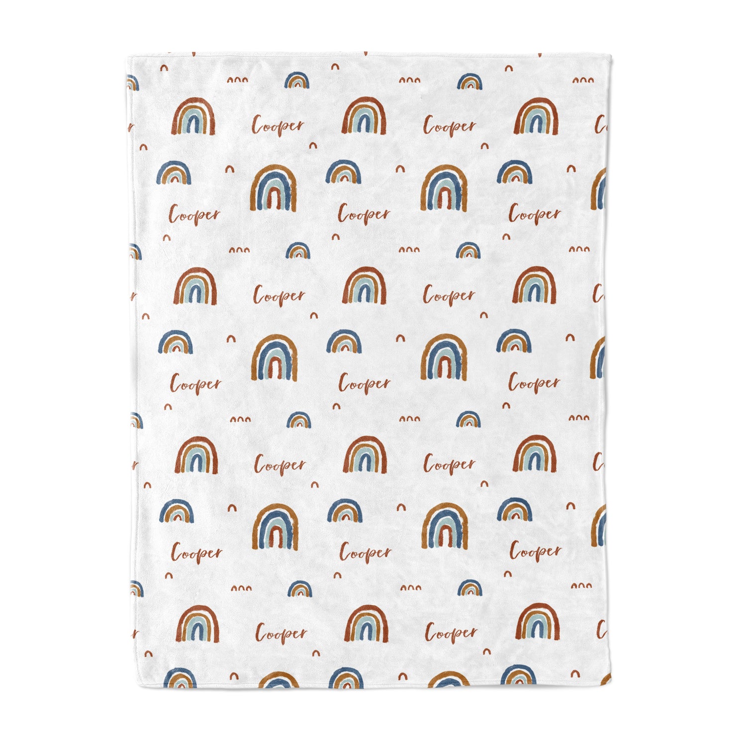 Earthy Rainbows - Personalised Keepsake Blanket