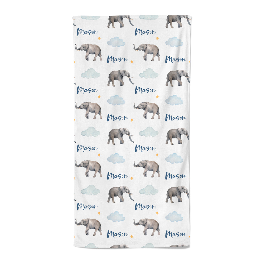 Elephant Dreamer - Personalised Towel