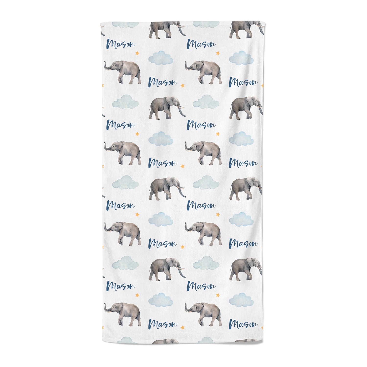Elephant Dreamer - Personalised Towel