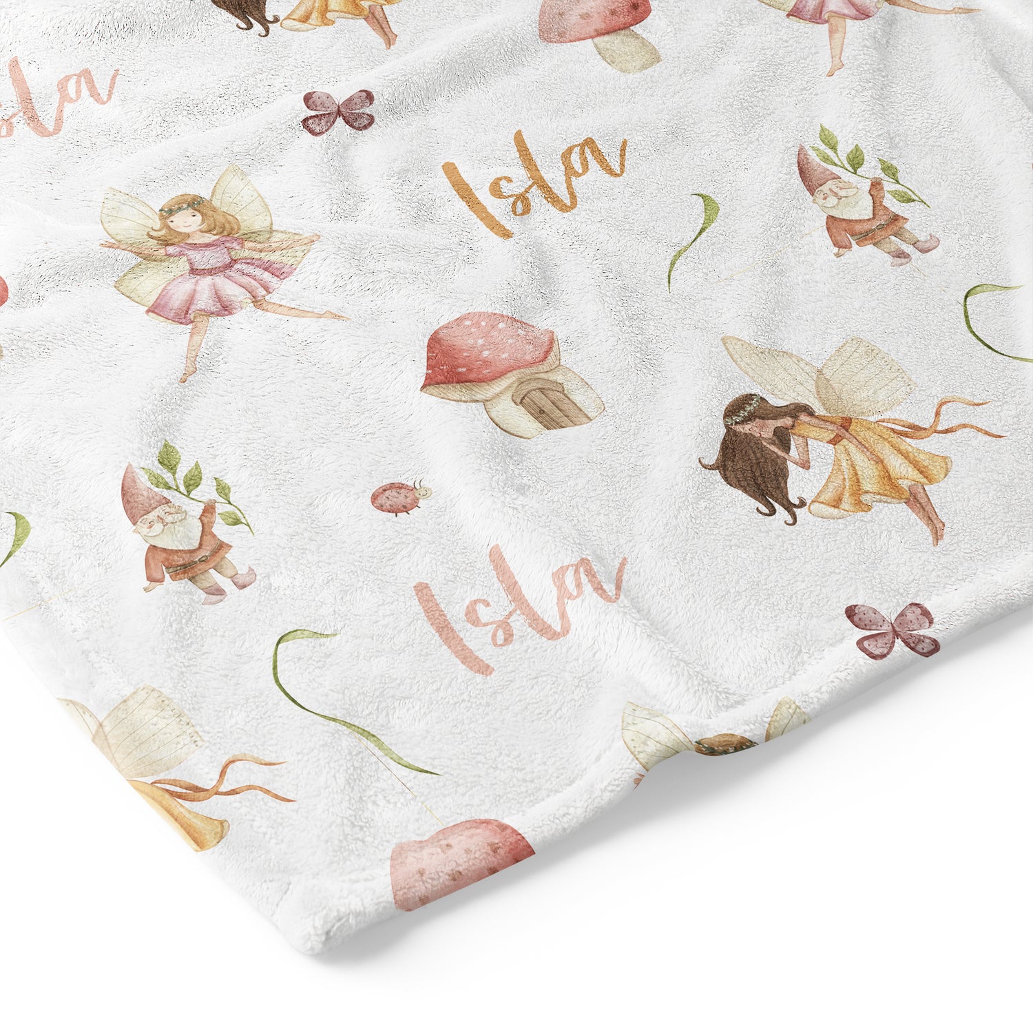 Fairy Garden - Personalised Keepsake Blanket