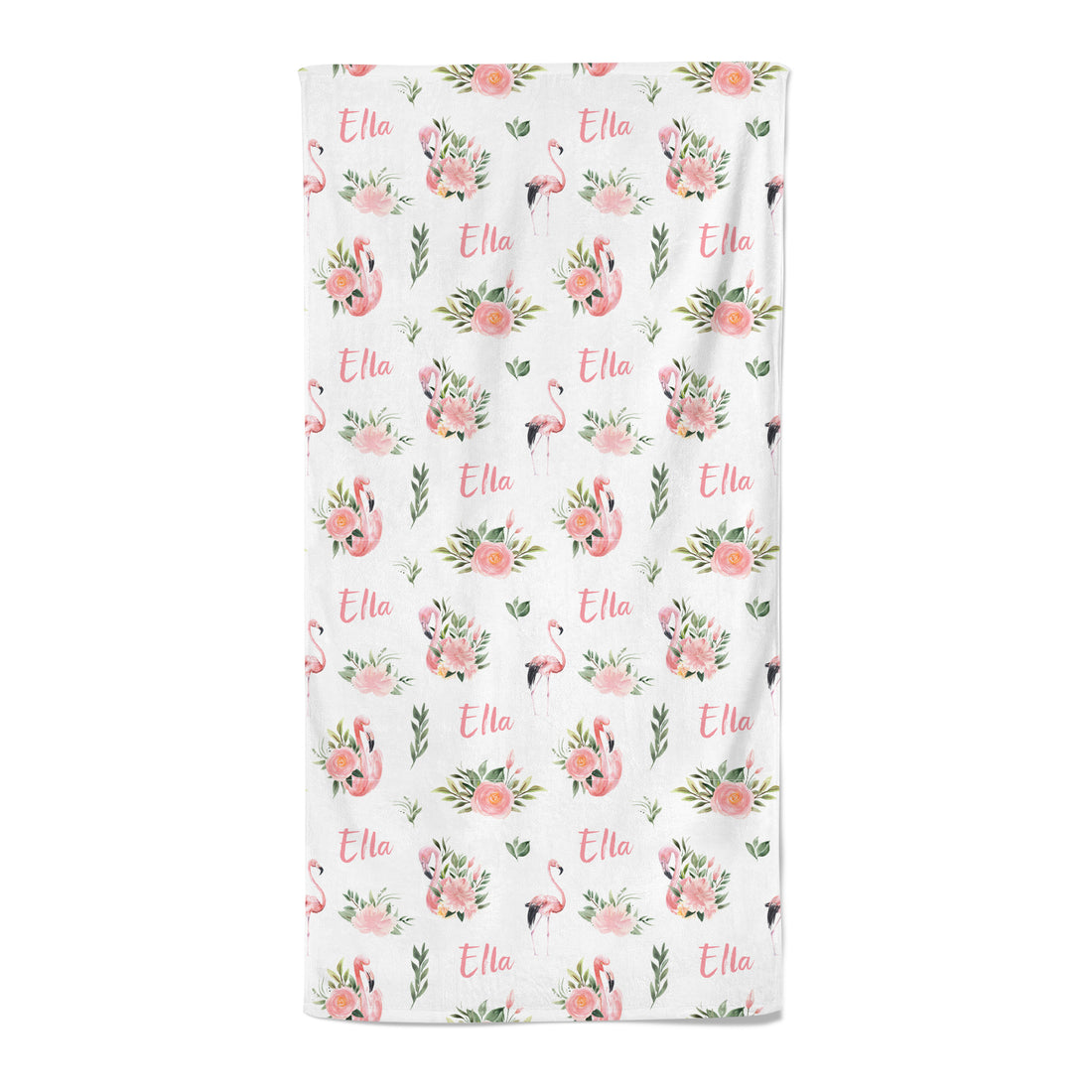 Flamingo - Personalised Towel