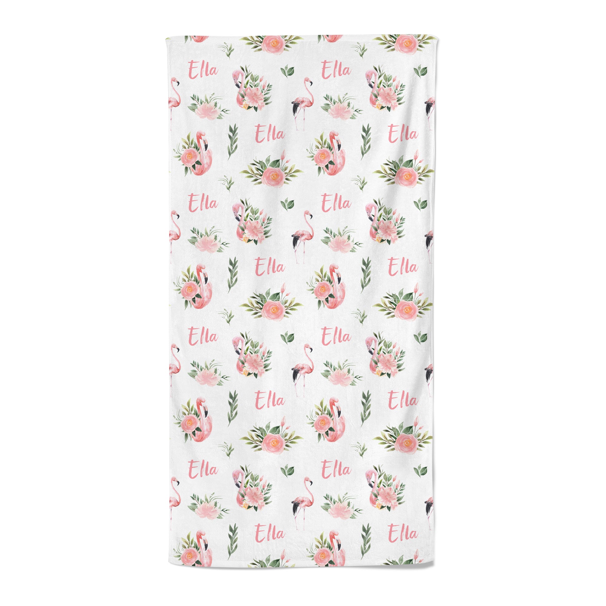 Flamingo - Personalised Towel