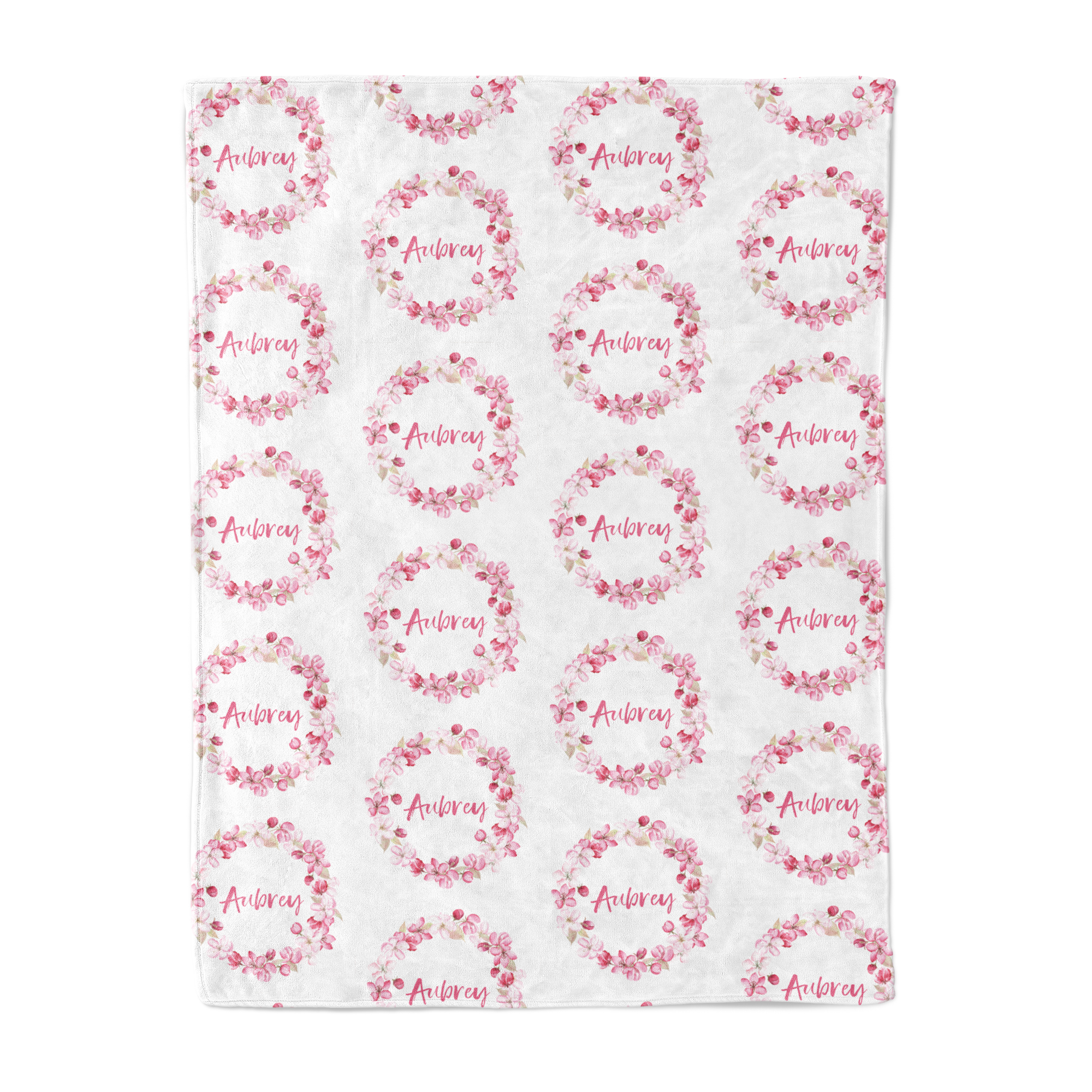 Apple Blossom - Personalised Keepsake Blanket