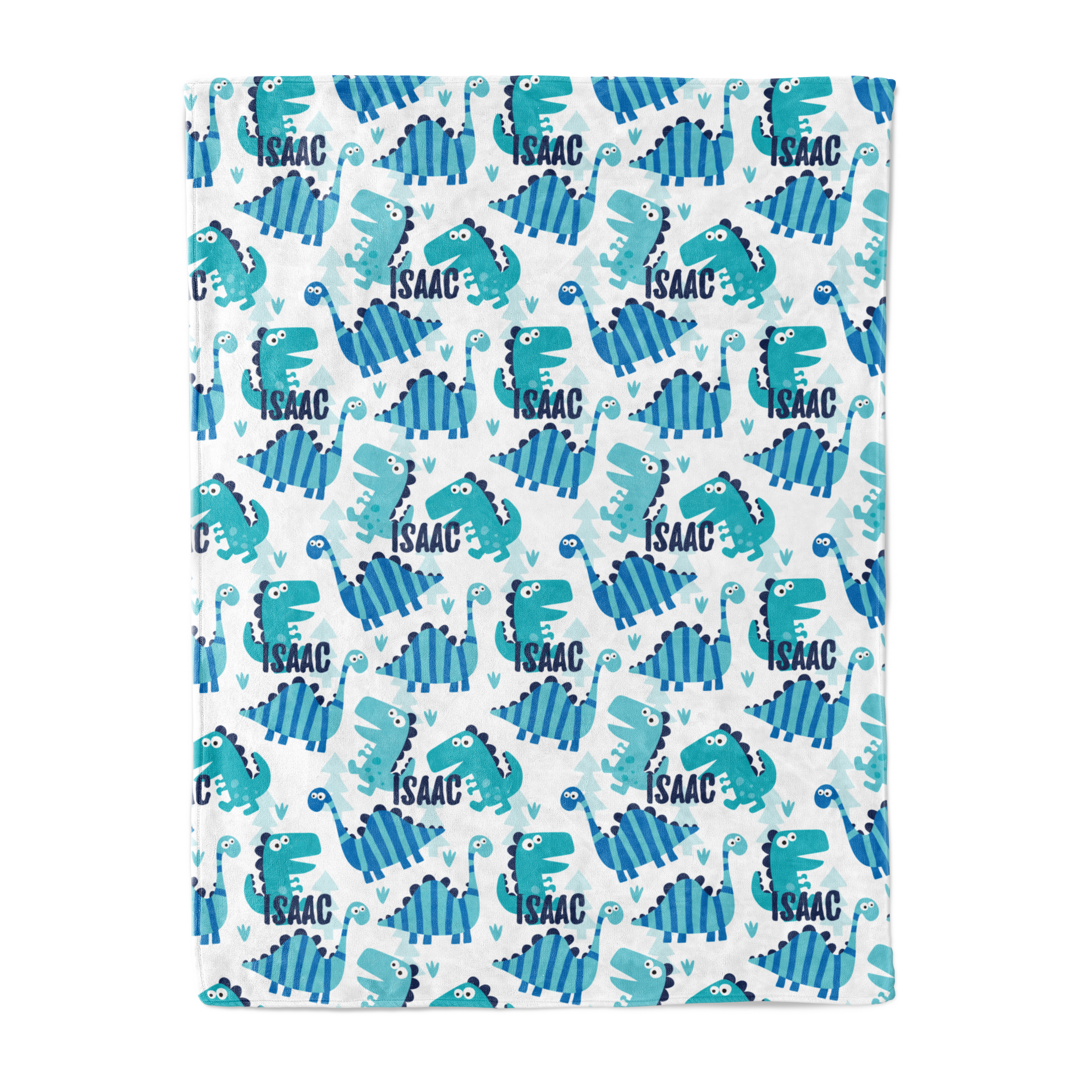 Happy Dinosaurs - Personalised Keepsake Blanket