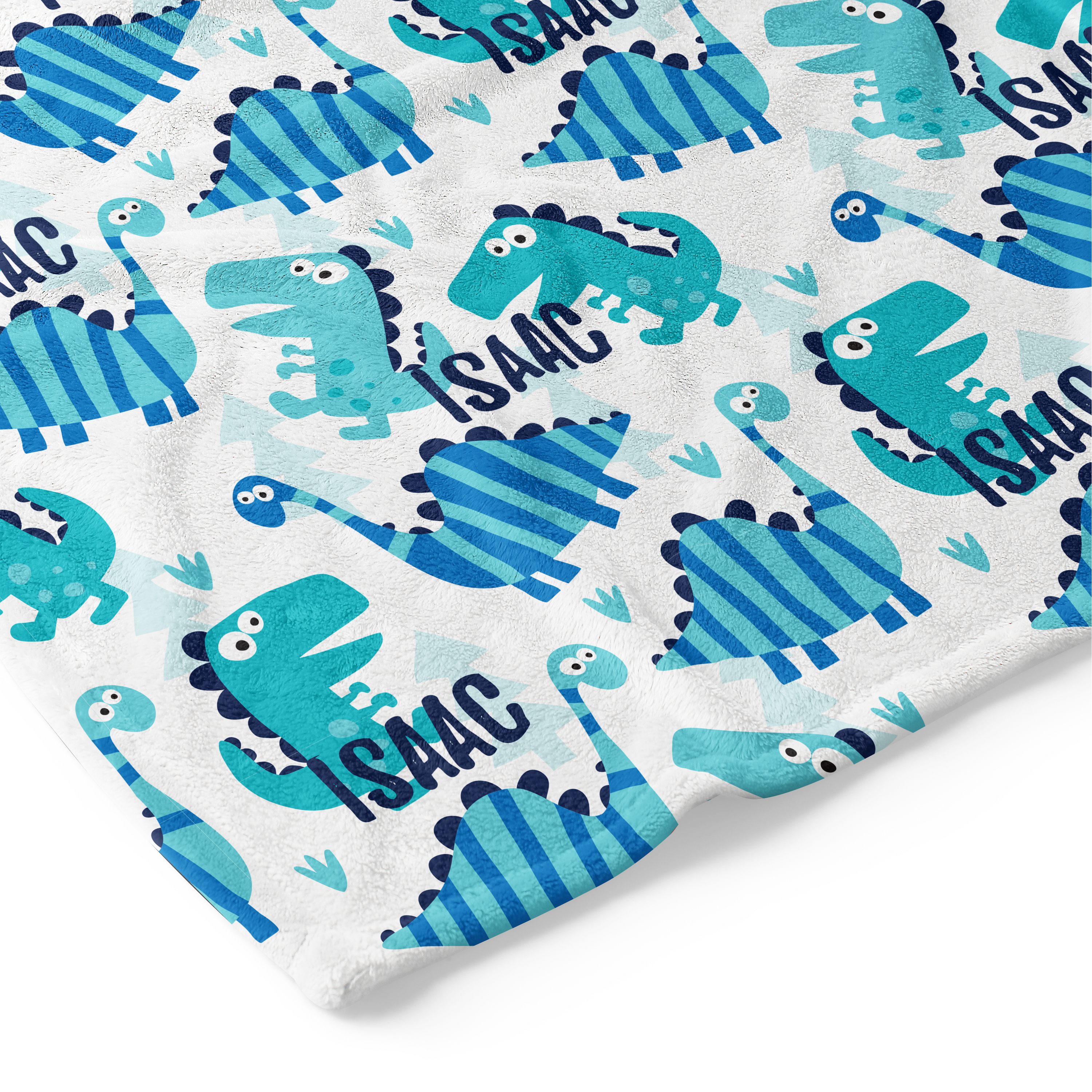 Happy Dinosaurs - Personalised Keepsake Blanket