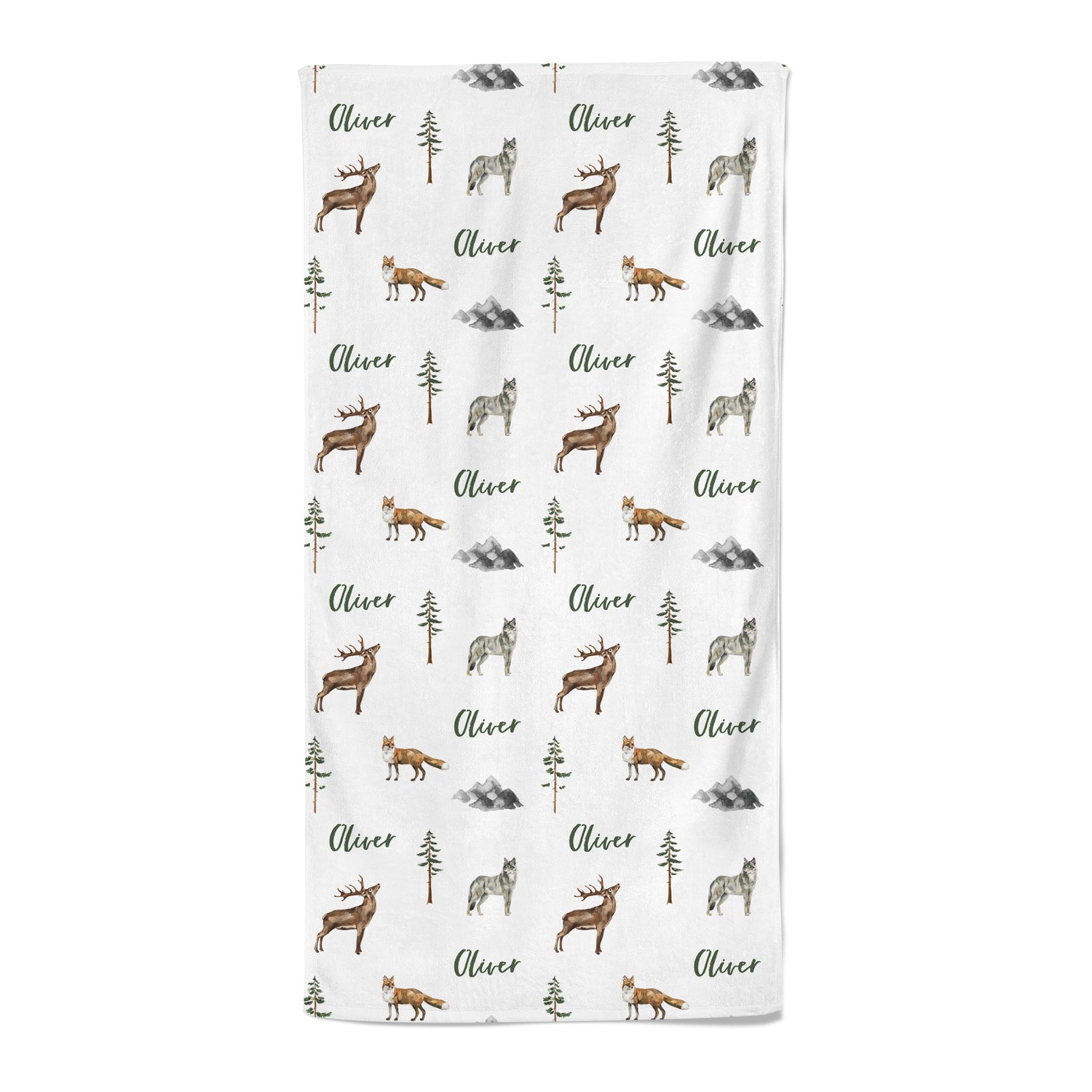 Into The Wild - Personalised Towel
