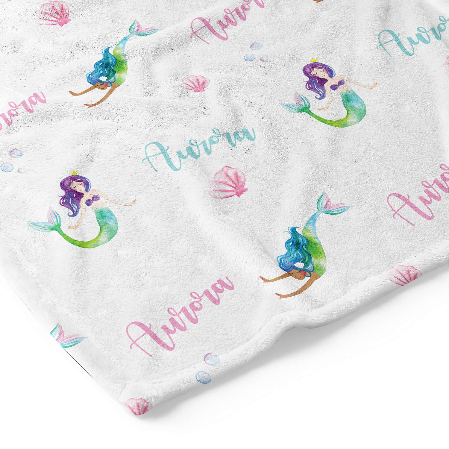 Mermaids - Personalised Keepsake Blanket