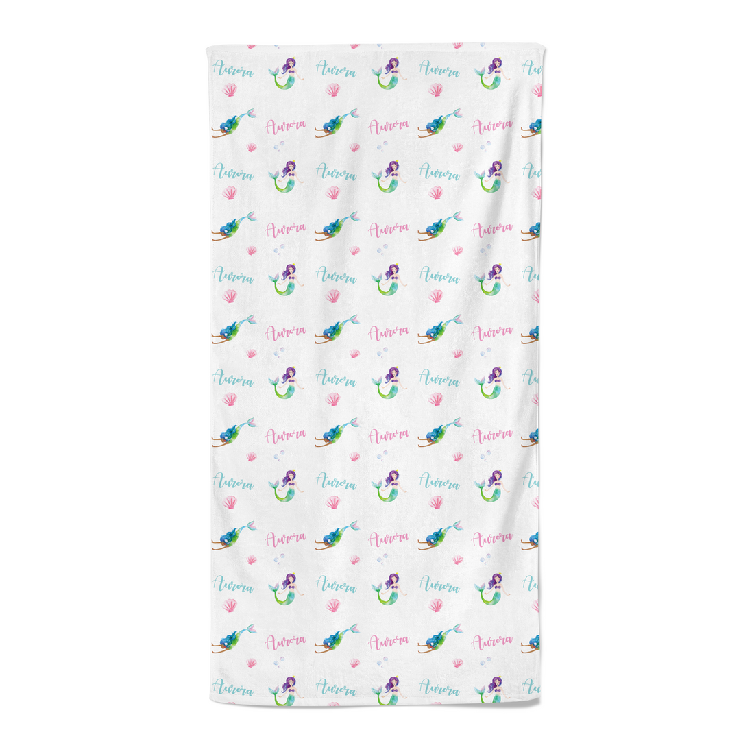 Mermaids - Personalised Towel