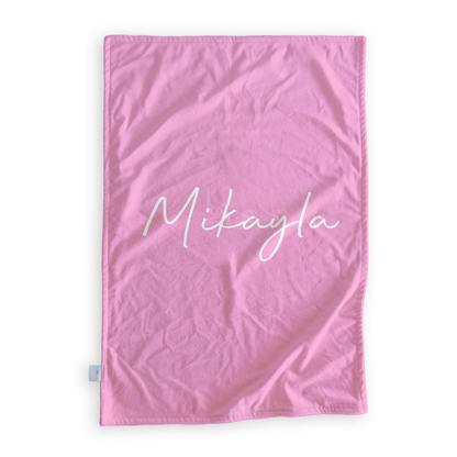 Tropical Paradise - Personalised Minky Blanket