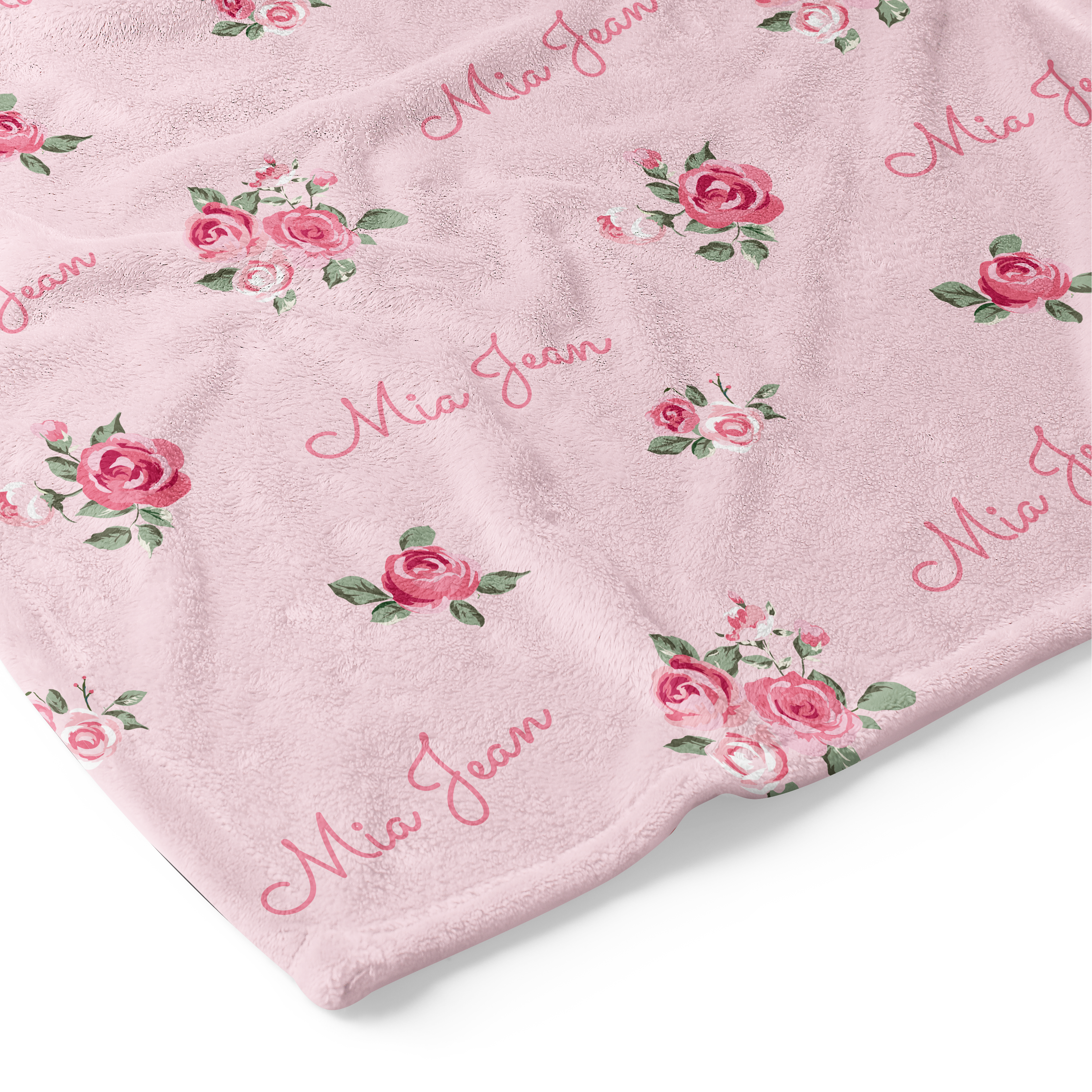 Rose Garden - Personalised Keepsake Blanket