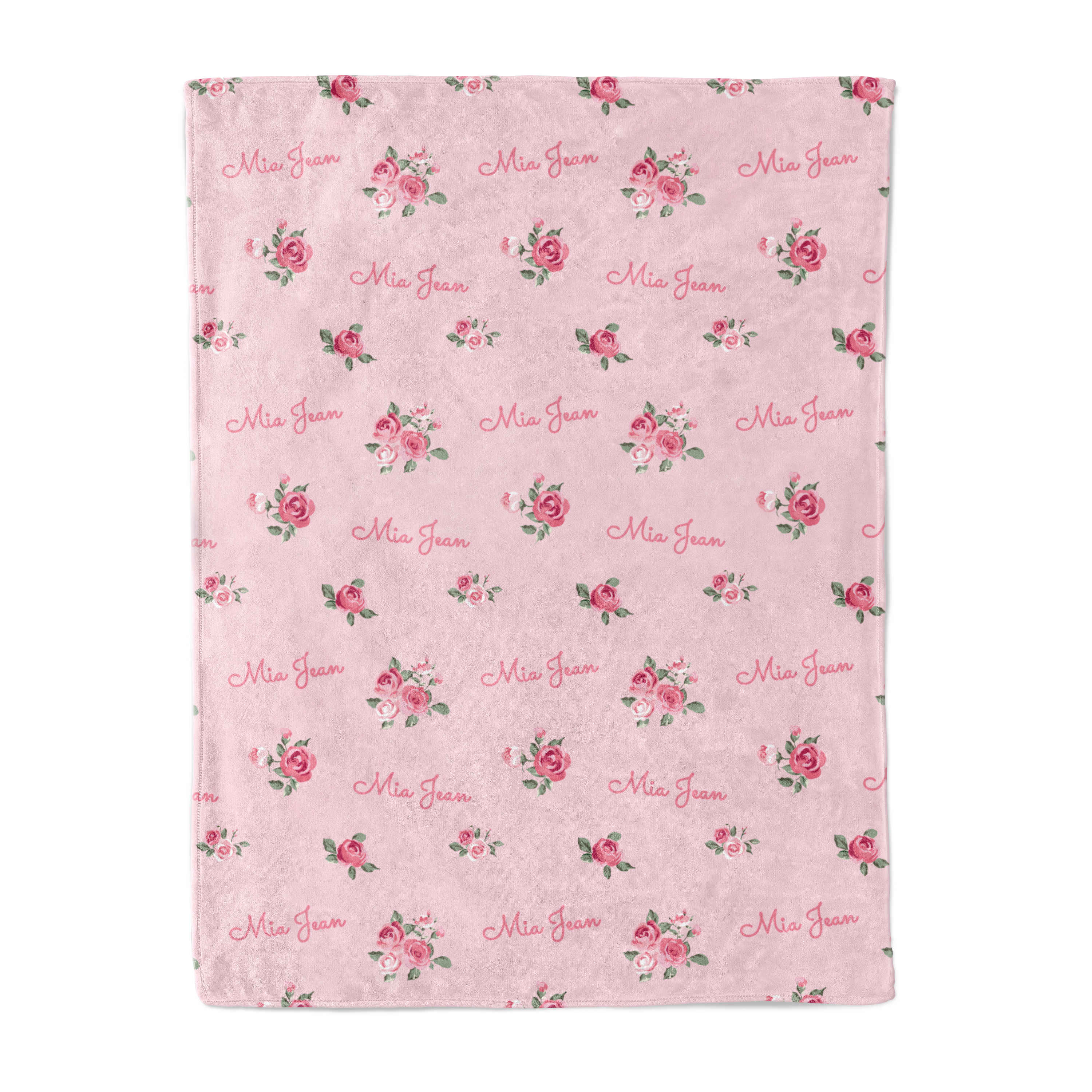 Rose Garden - Personalised Keepsake Blanket