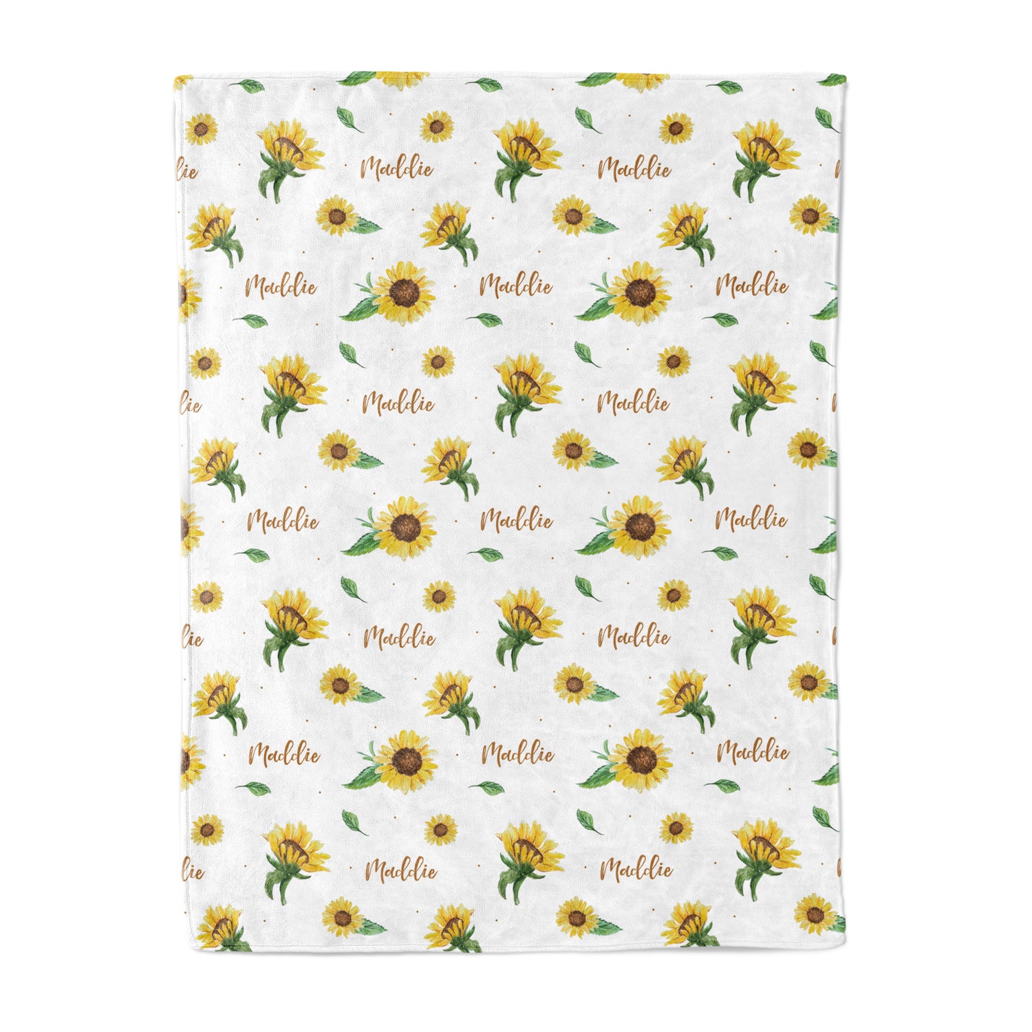 Sunflowers - Personalised Keepsake Blanket