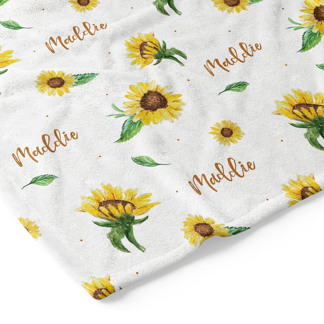 Sunflowers - Personalised Keepsake Blanket