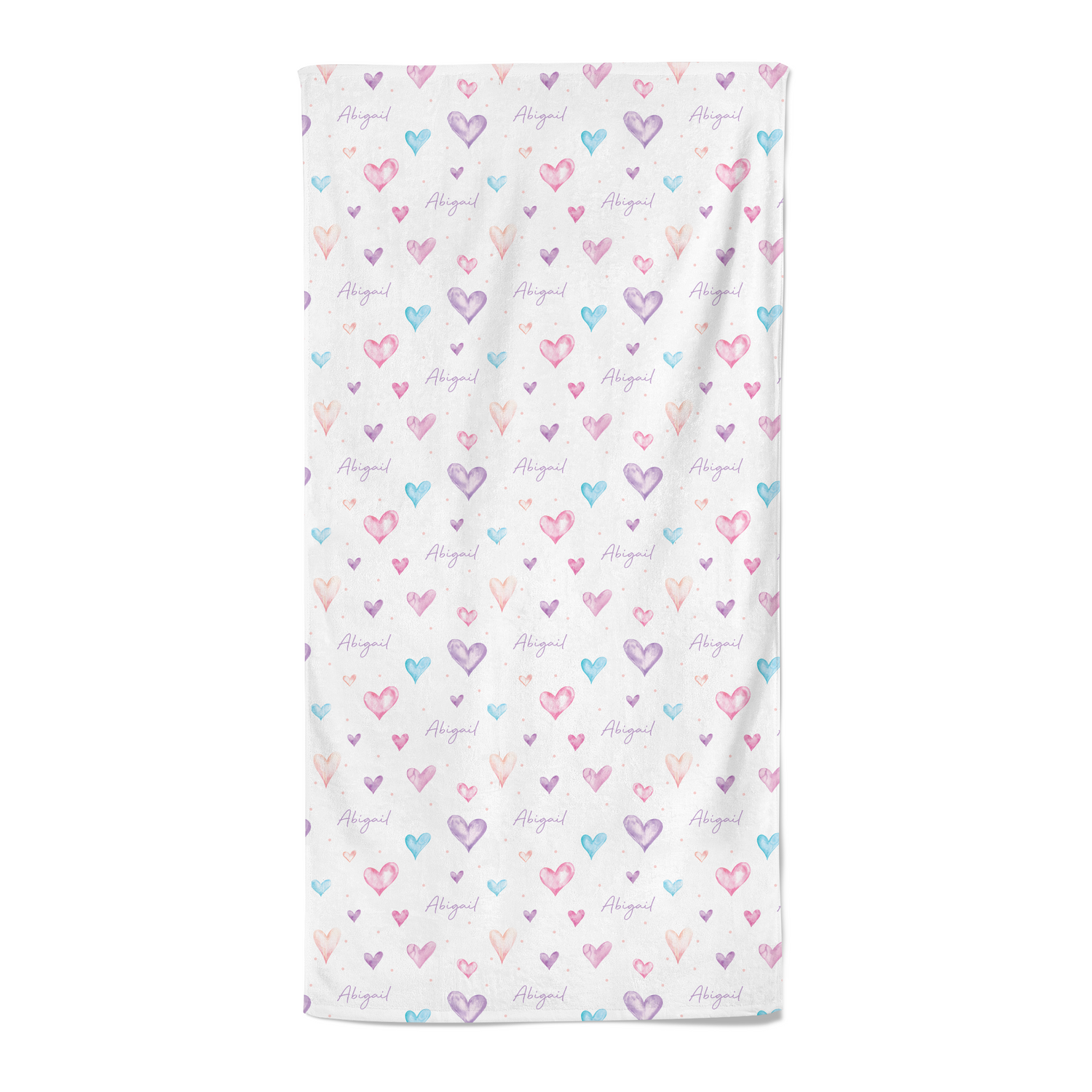 Sweethearts - Personalised Towel