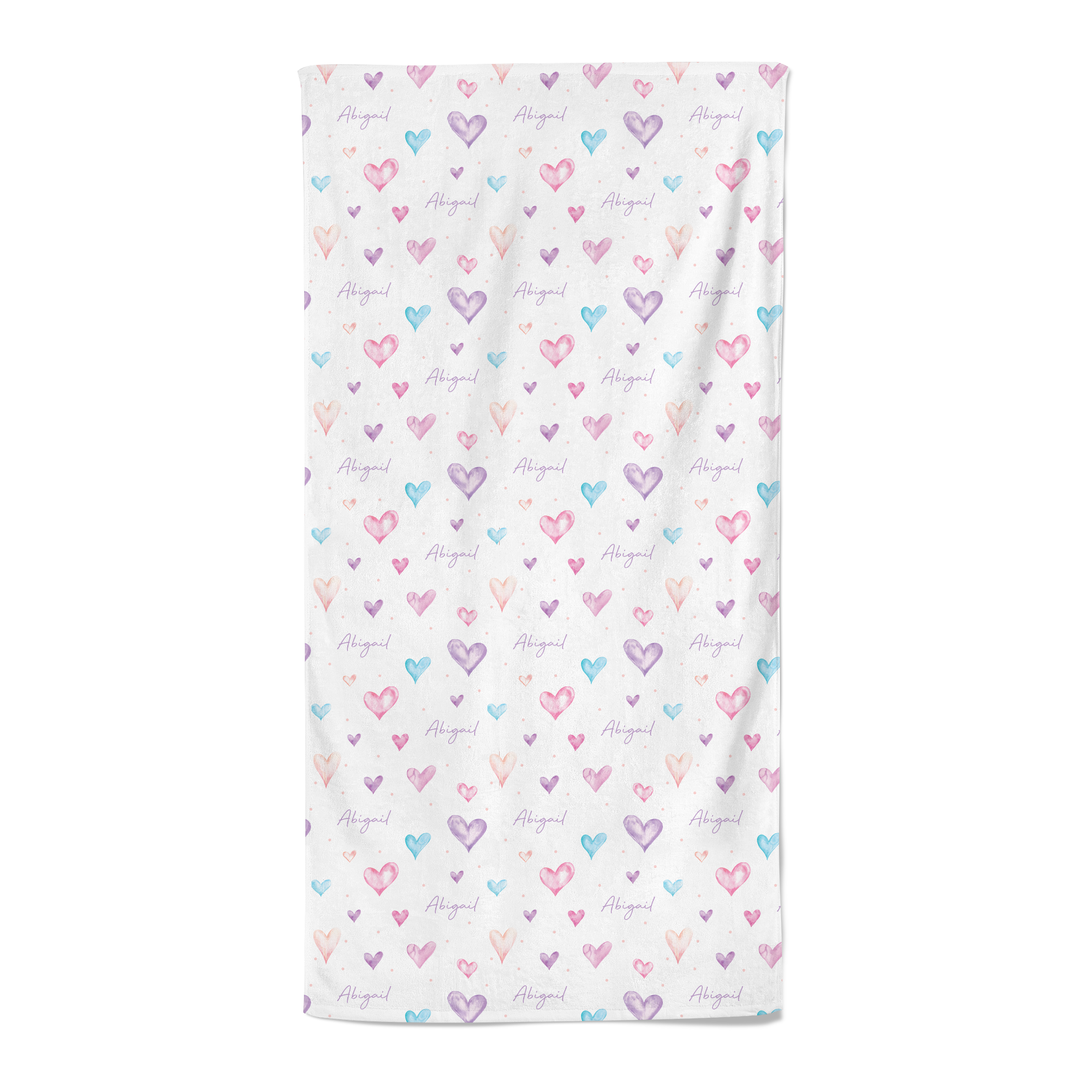Sweethearts - Personalised Towel