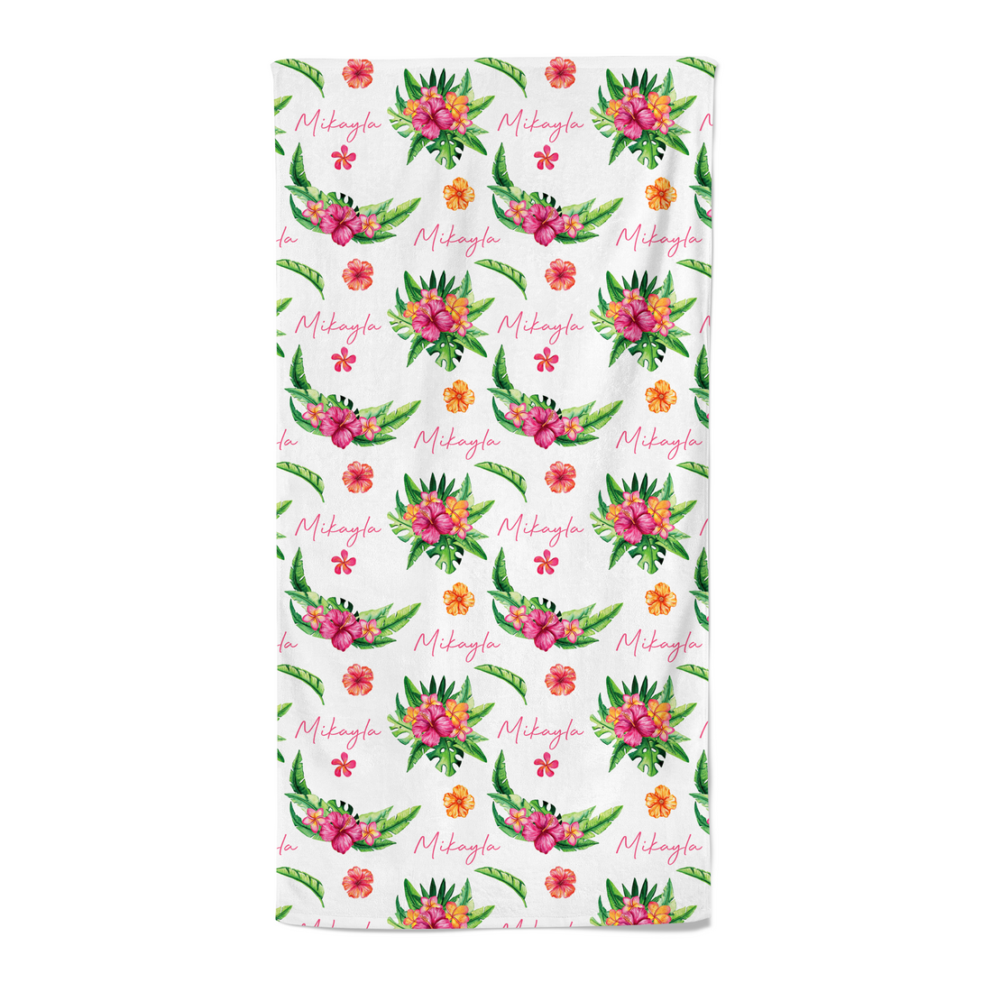 Tropical Paradise - Personalised Towel