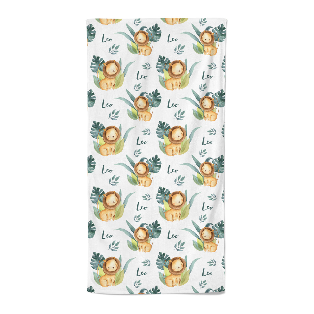 King Of The Jungle - Personalised Towel