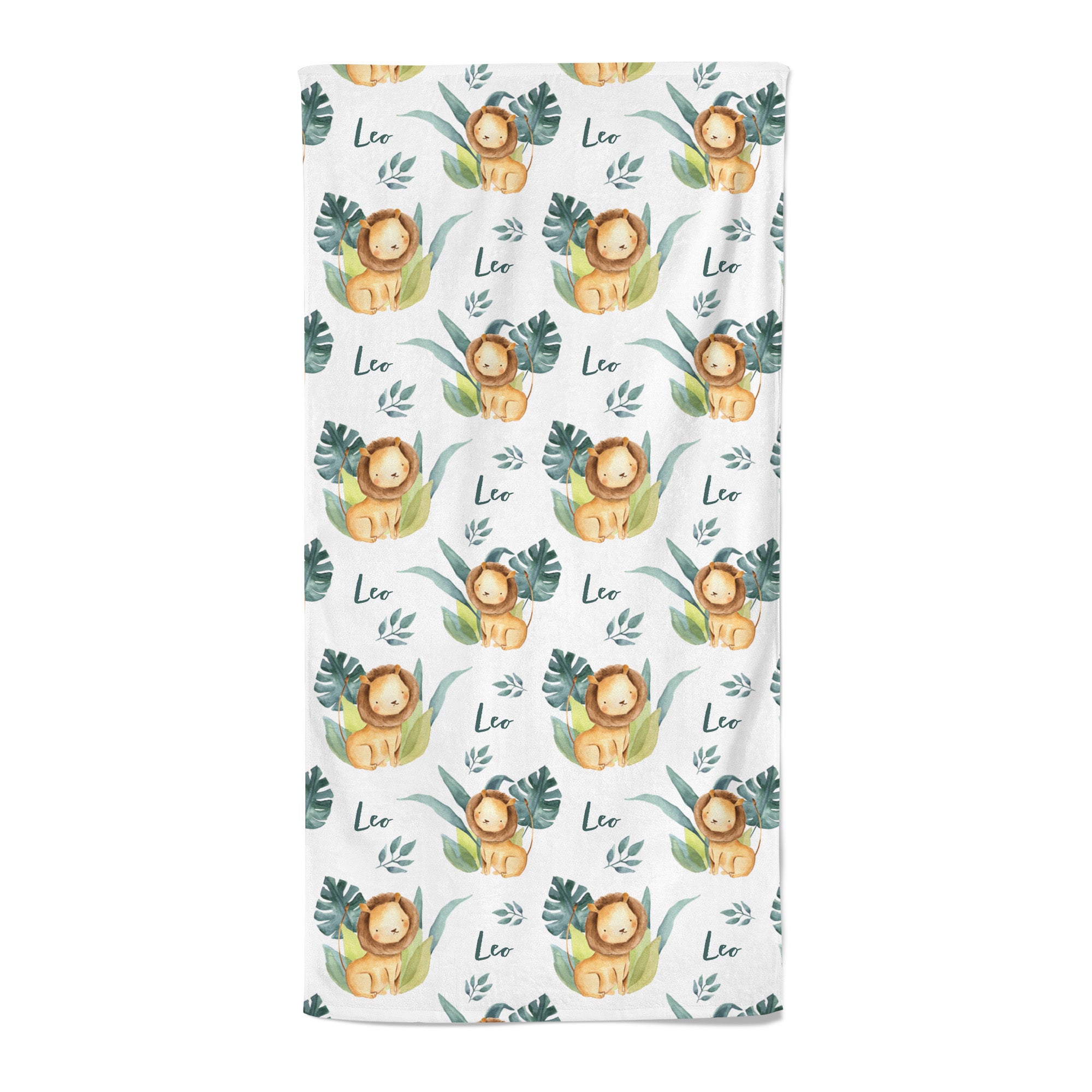 King Of The Jungle - Personalised Towel