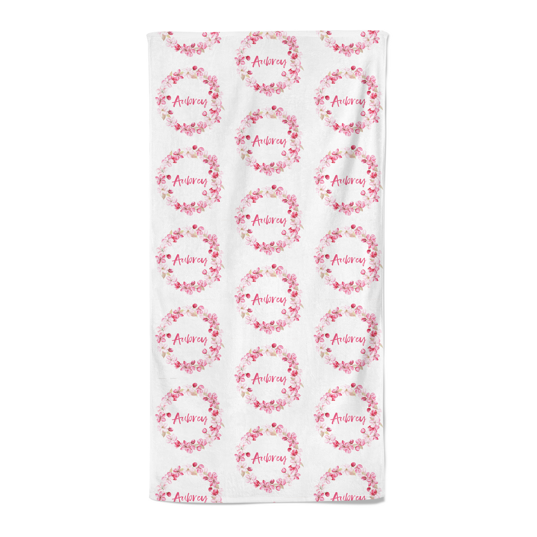 Apple Blossom - Personalised Towel