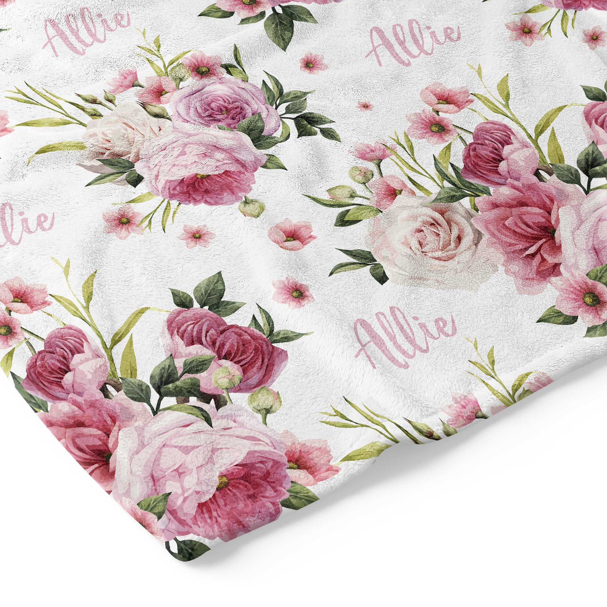 Vintage Bloom - Personalised Keepsake Blanket