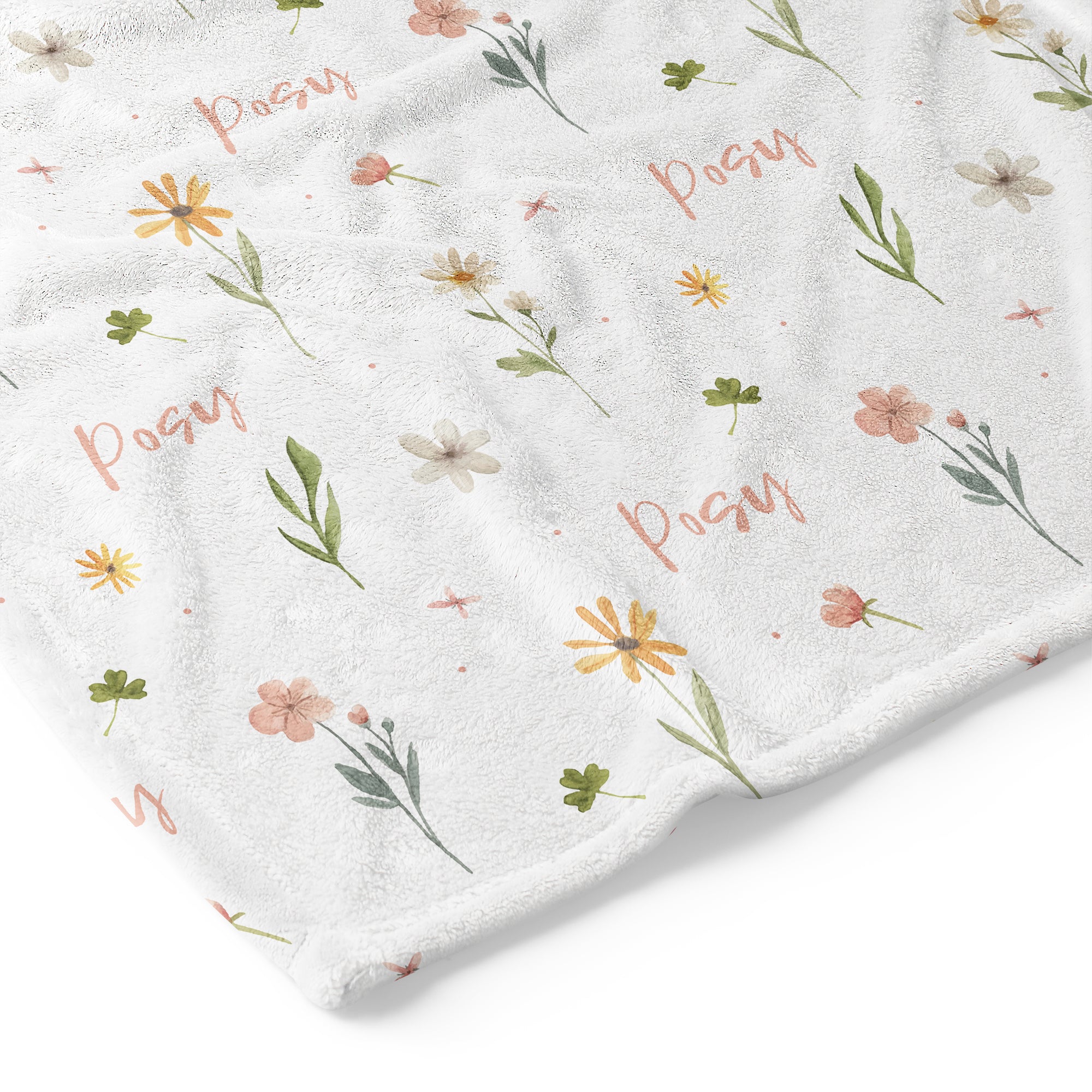 Wildflower - Personalised Keepsake Blanket
