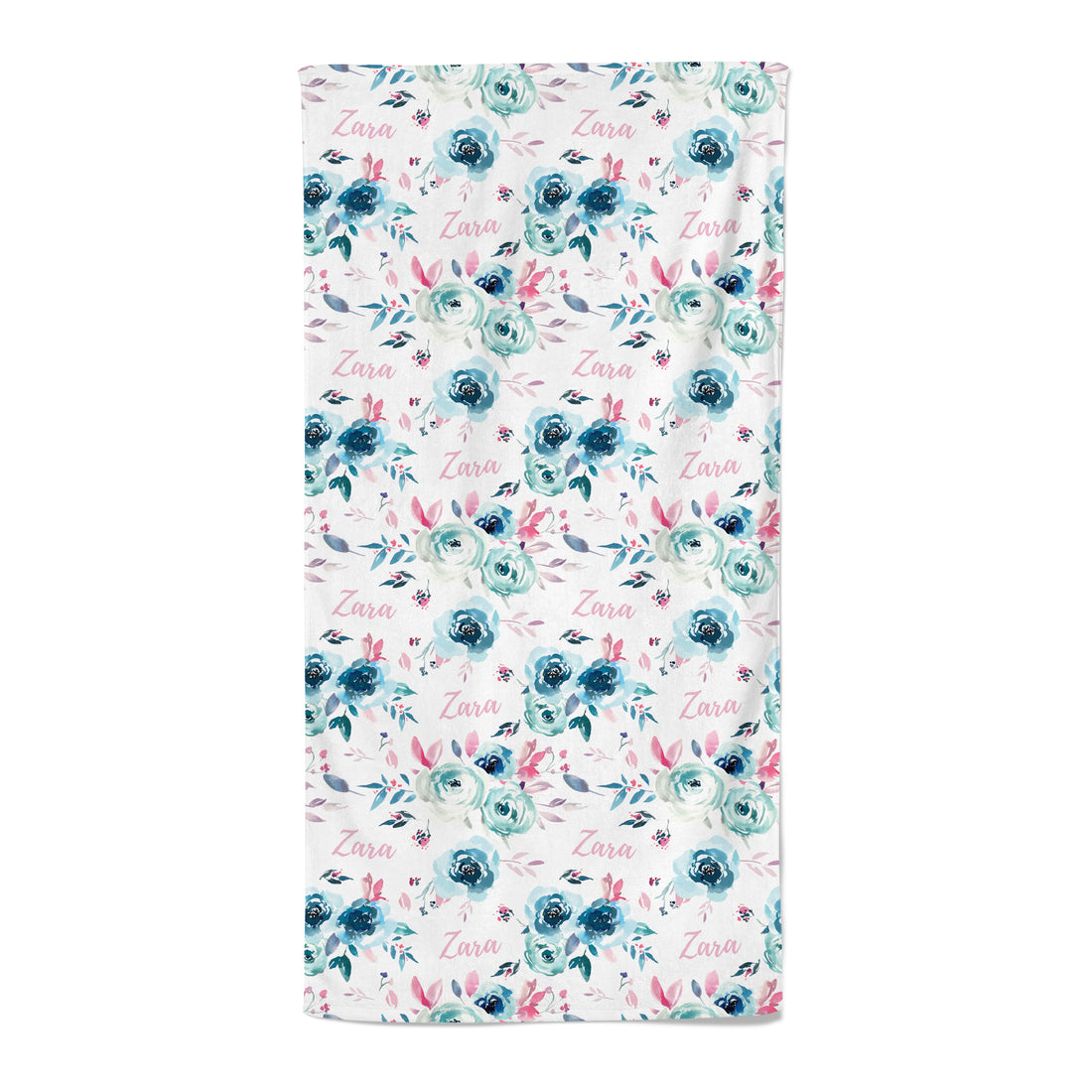 Winter Blooms - Personalised Towel