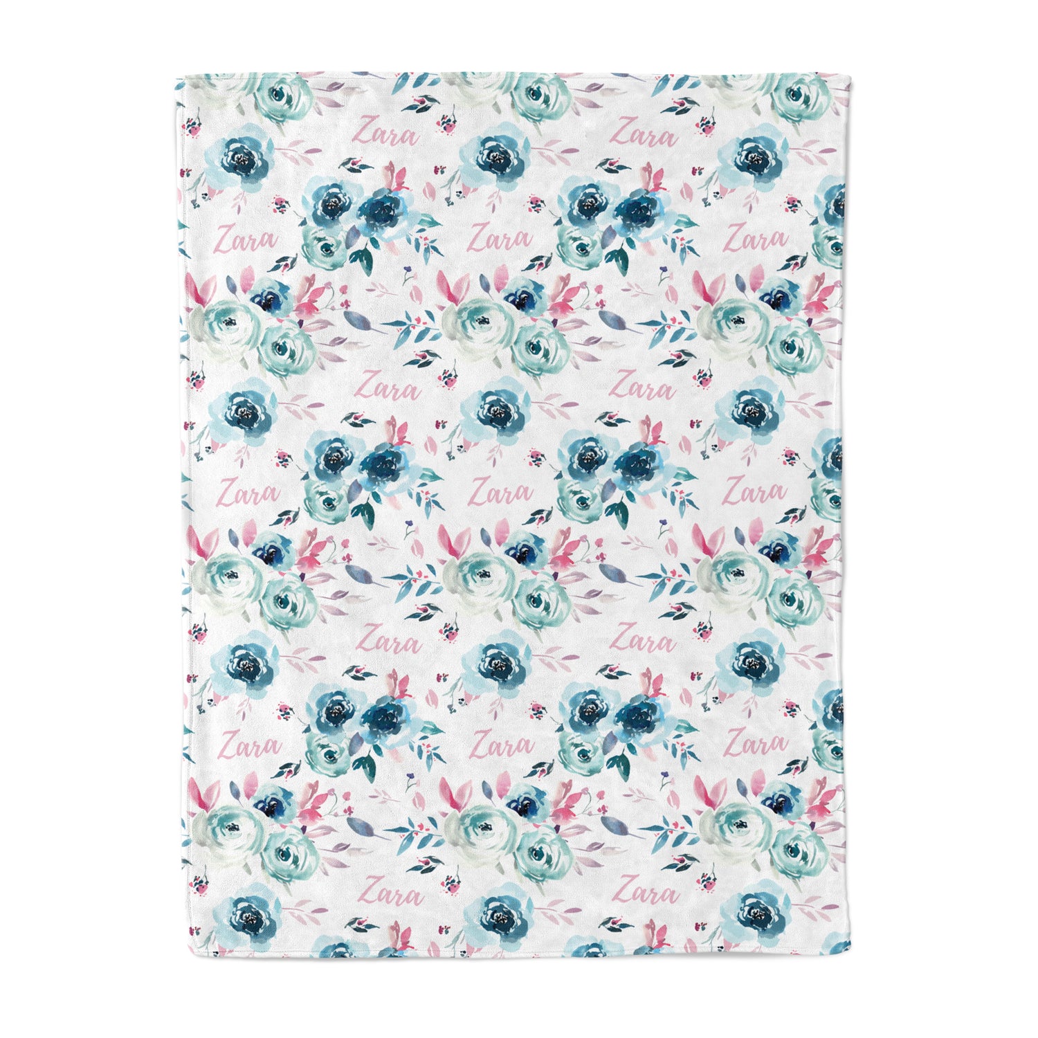 Winter Blooms - Personalised Keepsake Blanket