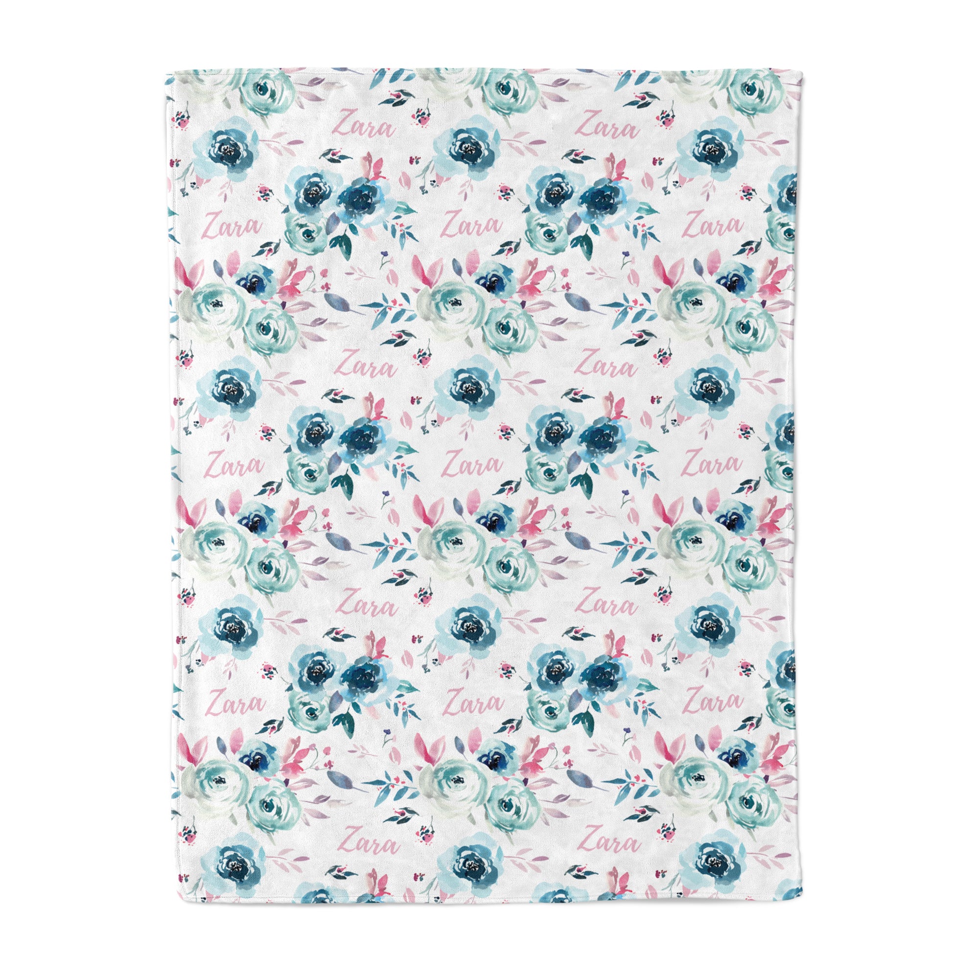 Winter Blooms - Personalised Keepsake Blanket
