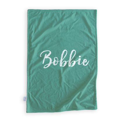 Vintage Bloom - Personalised Minky Blanket